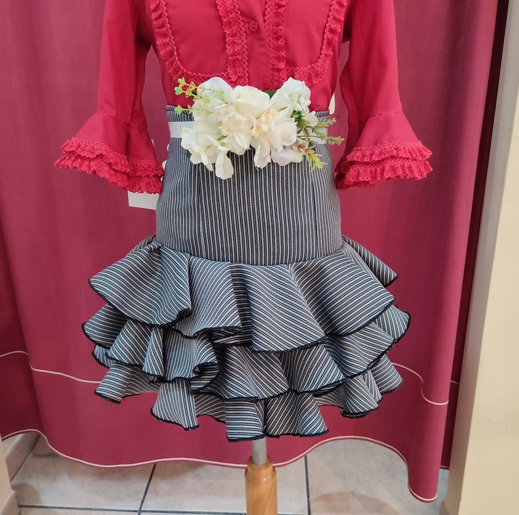 Falda rociera on sale niña