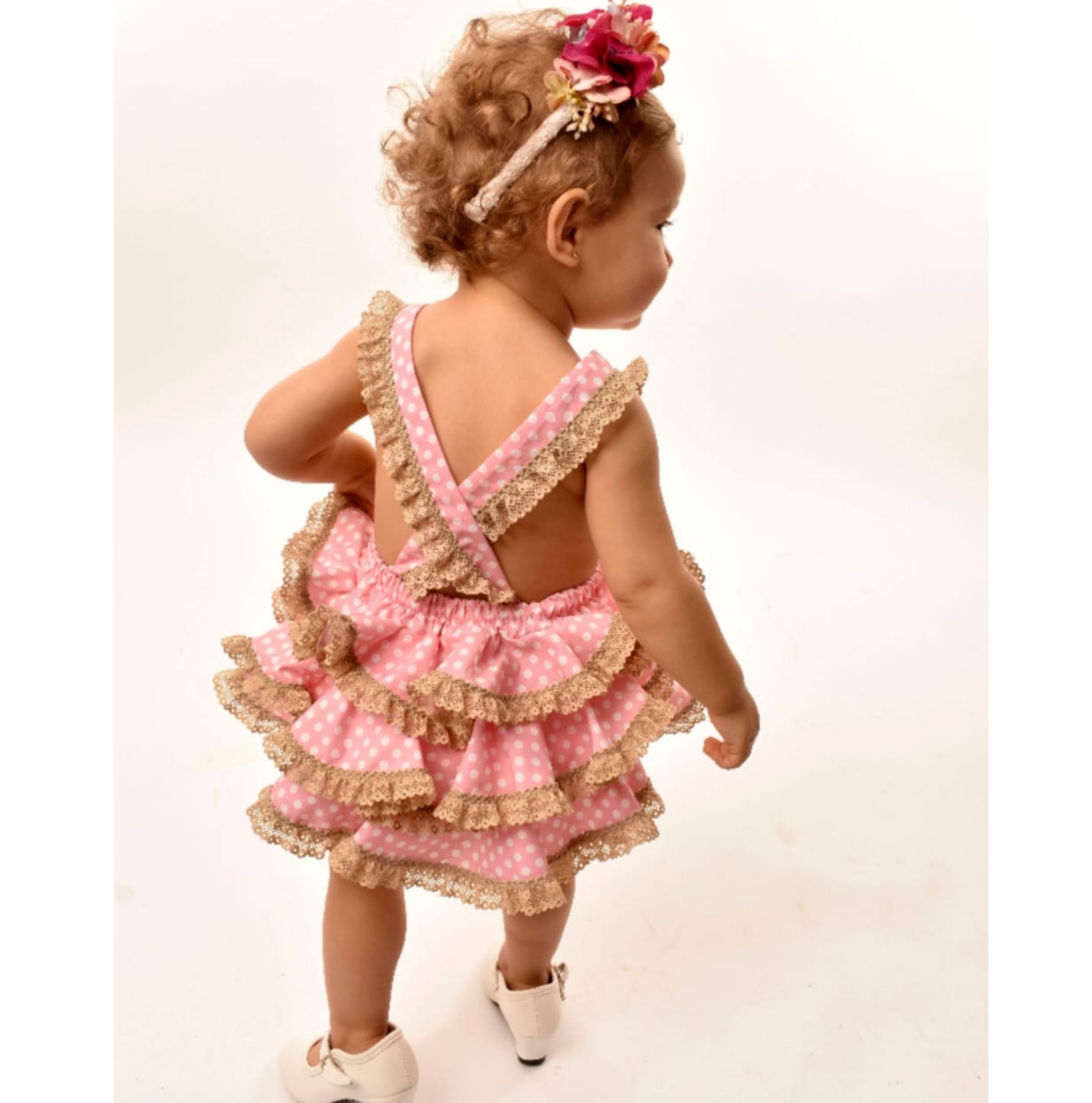 Traje flamenca bebe