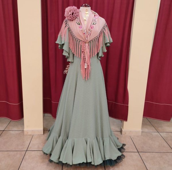 Modelo EMBRUJO BAMBULA Verde Palido