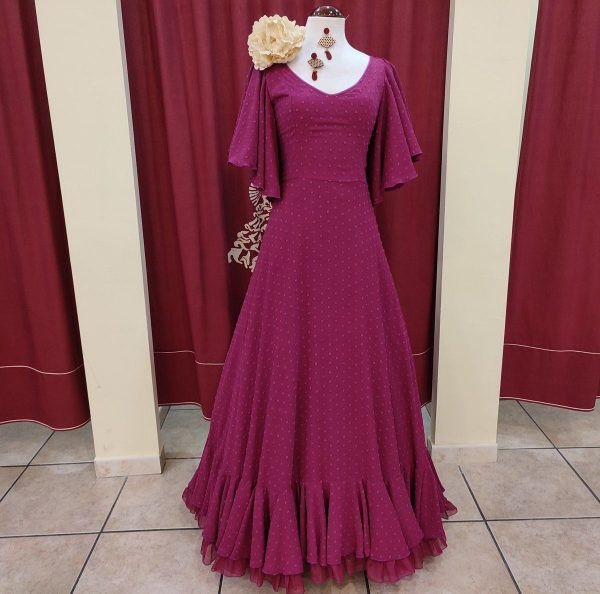 Modelo EMBRUJO BAMBULA (Talla 38) Vino - Imagen 3