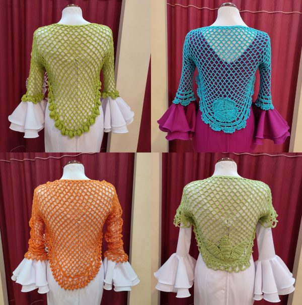 Torera Flamenca PEDROCHE Crochet