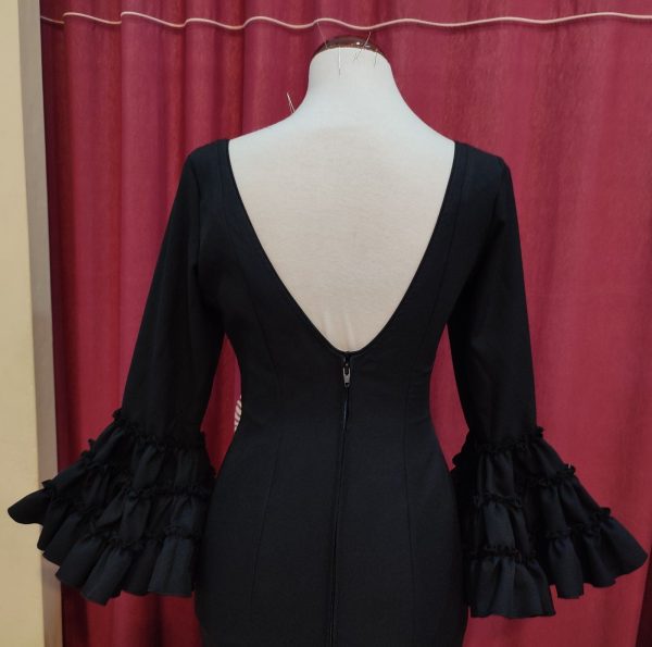 Vestido Flamenca RUBI Negro - Imagen 3