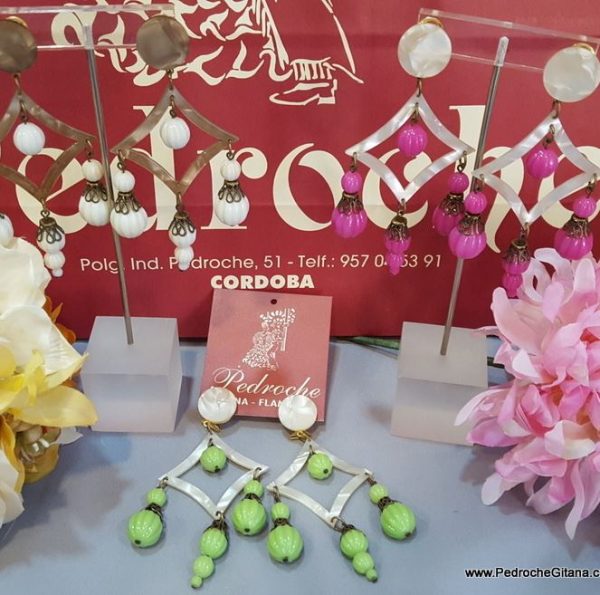 Pendiente Modelo ROMBO Nacarado-Combinado
