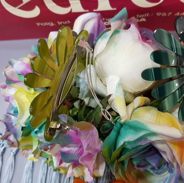 Broche Modelo FLOR Nacarado - Imagen 3
