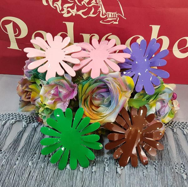 Broche Modelo FLOR Acetato
