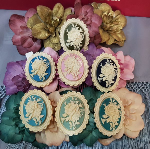 Broche Modelo CAMAFEO FLOR Grande