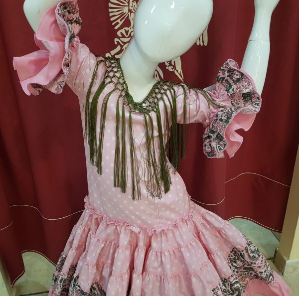 Modelo NURIA (Talla 4) Rosa BB Lunares - Imagen 2