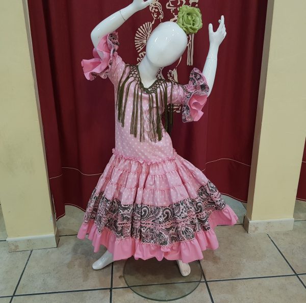Modelo NURIA (Talla 4) Rosa BB Lunares