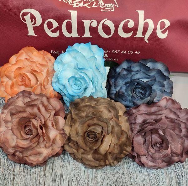 Flor Modelo ROSA FERIA TEÑIDA