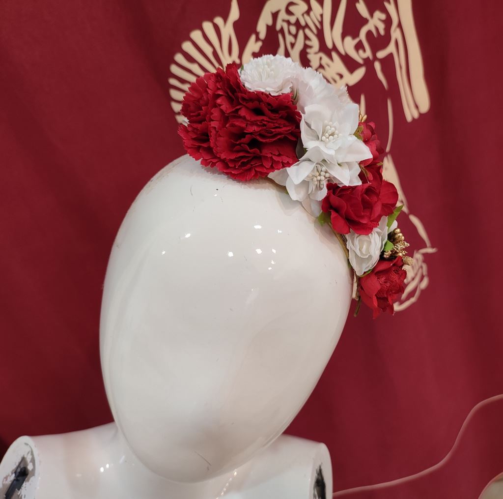 Tocado Flamenca PEDROCHE Mediano - Imagen 2