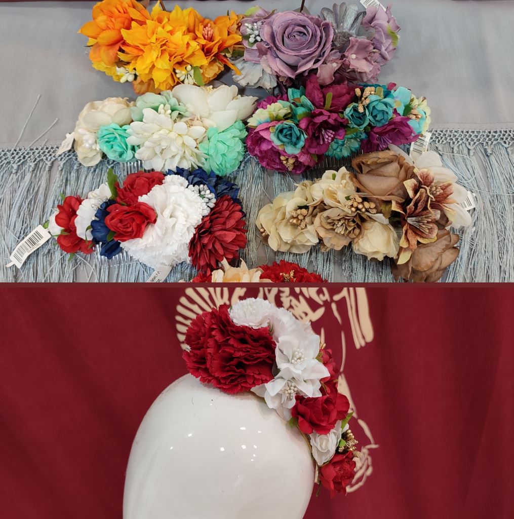 Tocado Flamenca PEDROCHE Mediano