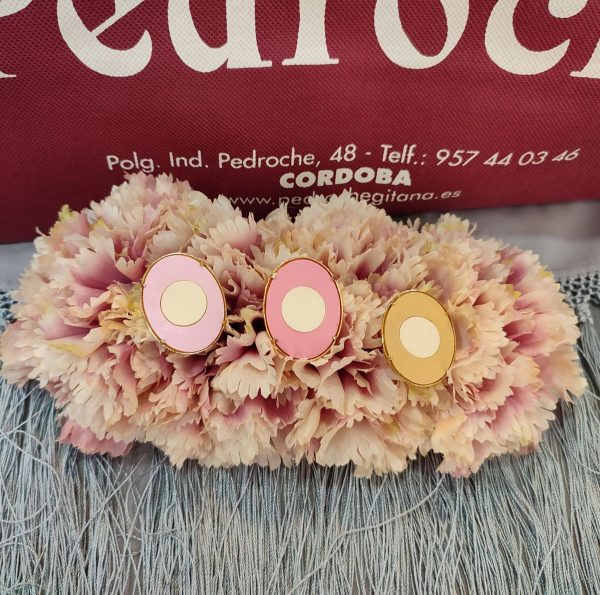 Broche Modelo CIRCULO BEIGE