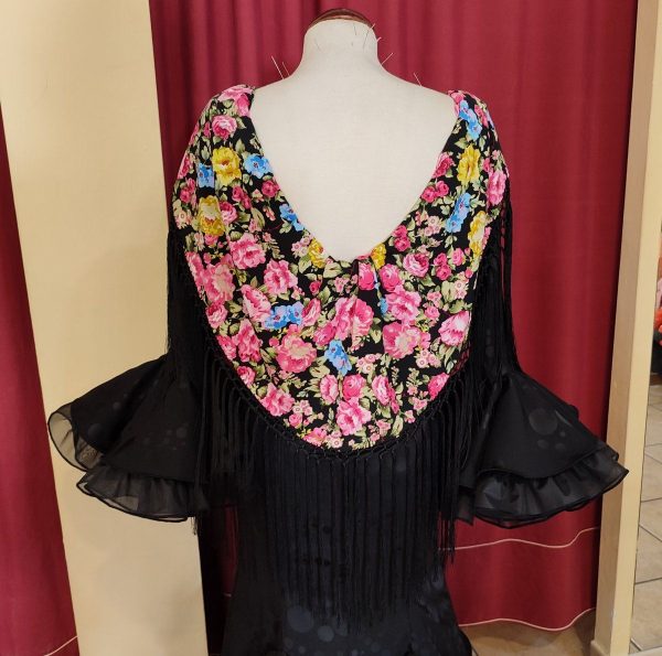 Modelo CRIS Estampado Negro-Fucsia