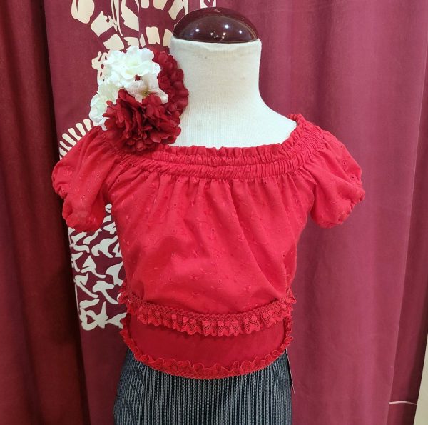Modelo ANGY Perforada Roja