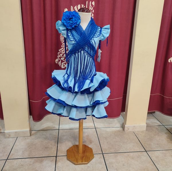 Modelo AROA (Talla 8) Celeste-Azulon