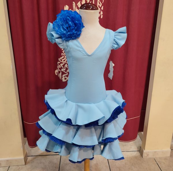 Modelo AROA (Talla 8) Celeste-Azulon - Imagen 2