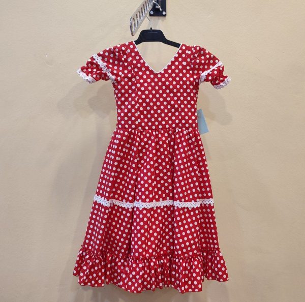 Modelo JALEO (Talla 2) Rojo Lunar Blanco