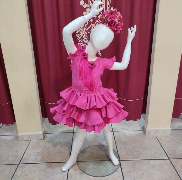 Modelo SEVILLANA (Talla 6) Fucsia