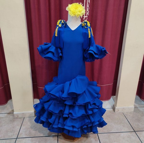 Modelo EVITA PLISADO Azulon
