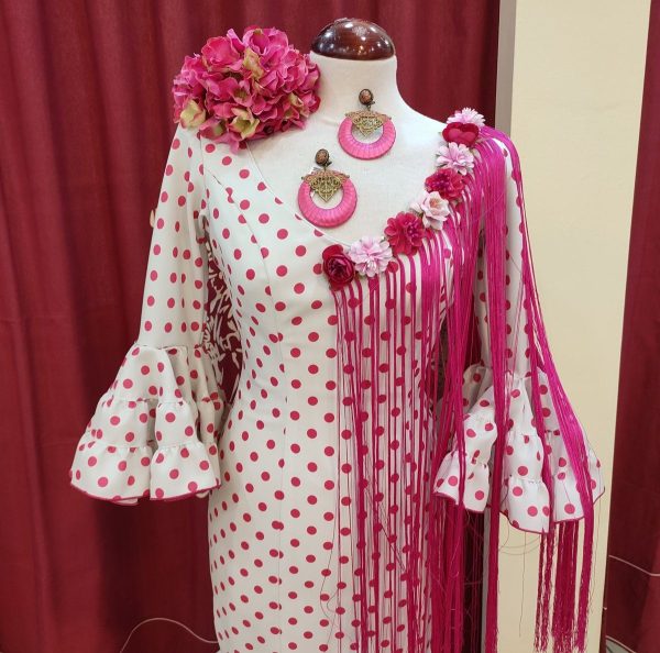 Modelo EVA CANASTERO Beige Grisaceo Lunar Fucsia - Imagen 2