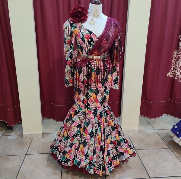 Modelo IMPERIO (Talla 44) Estampado Arlequin - Imagen 4