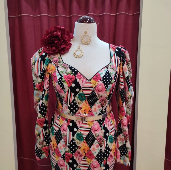 Modelo IMPERIO (Talla 44) Estampado Arlequin - Imagen 2