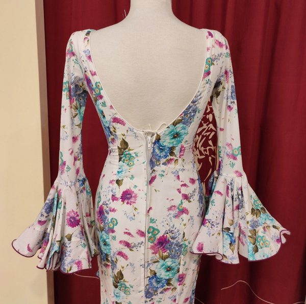 Modelo ARGENTINA (Talla 36) Estampado Beige-Buganvilla - Imagen 4