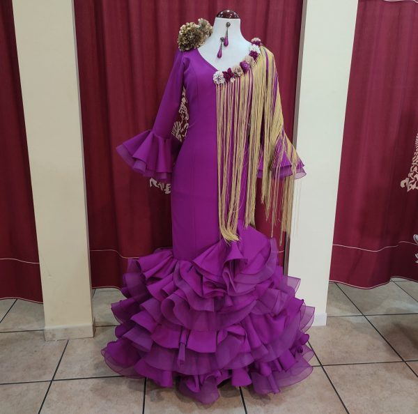 Vestido Flamenca PEDROCHE Buganvilla