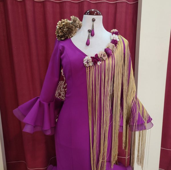 Vestido Flamenca PEDROCHE Buganvilla - Imagen 2