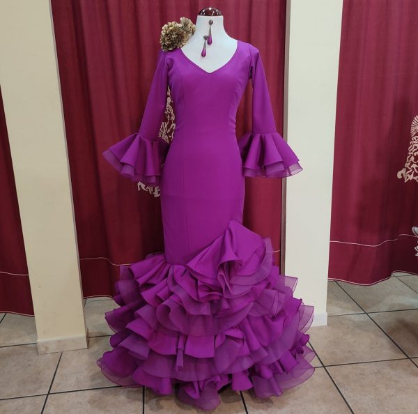 Vestido Flamenca PEDROCHE Buganvilla - Imagen 3