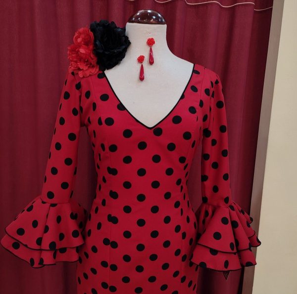Modelo MALVALOCA (Talla 38) Rojo Lunar Negro - Imagen 4