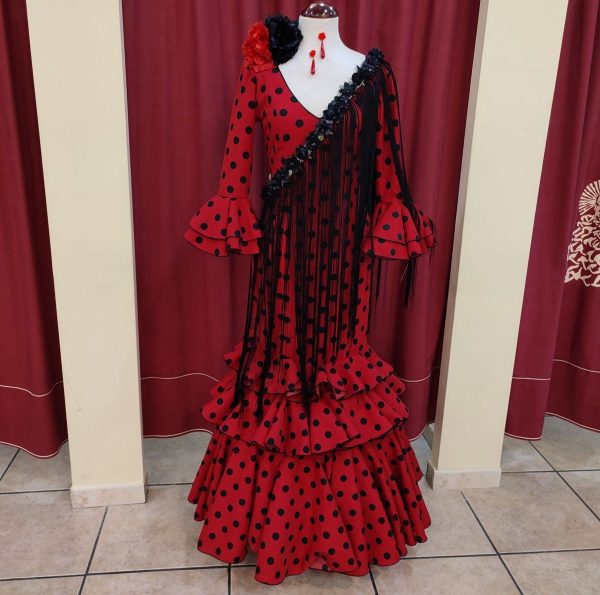 Modelo MALVALOCA (Talla 38) Rojo Lunar Negro