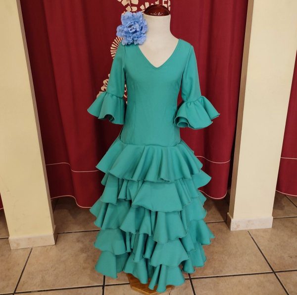 Modelo CRISTINA (Talla 8) Verde Agua - Imagen 3
