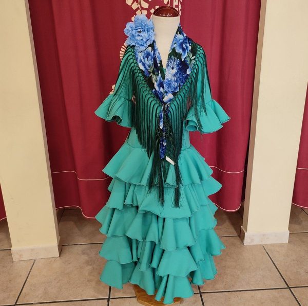 Modelo CRISTINA (Talla 8) Verde Agua