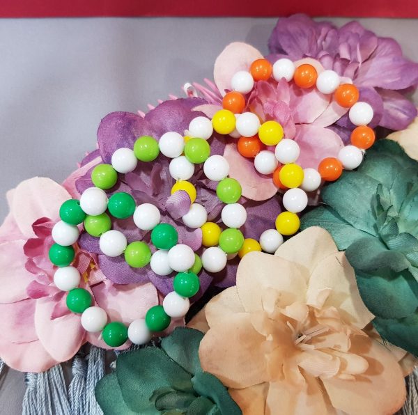 Pulsera Bebe BOLAS BICOLOR