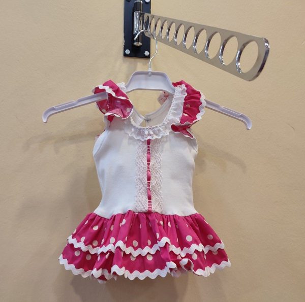 Body Modelo GARRITO Fucsia Lunares - Imagen 2