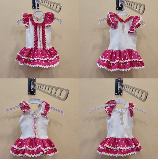 Body Modelo GARRITO Fucsia Lunares