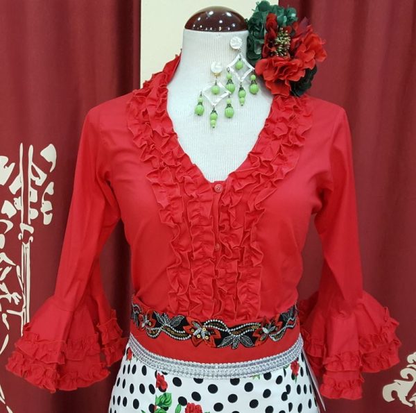 Camisa Modelo IZNAJAR (P) Roja