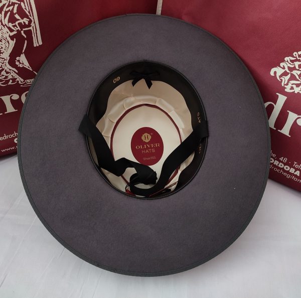 Sombrero LANA 180 Gramos (Talla 60) Uranio - Imagen 3