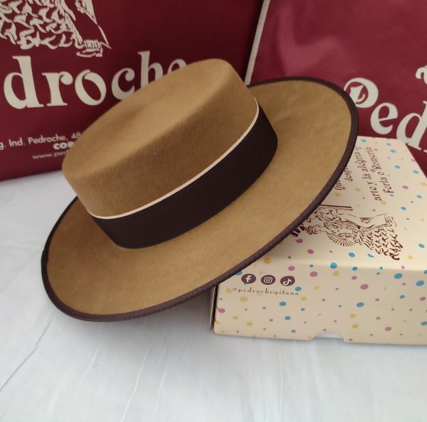Sombrero LANA 120 GRAMOS Infantil Camel - Imagen 2