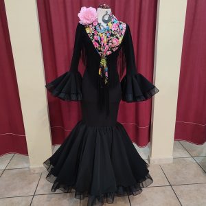 Vestido Flamenca GLORIA Negro