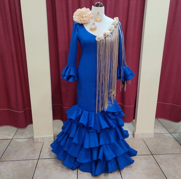 Modelo FLOR (Talla 42) Azulon