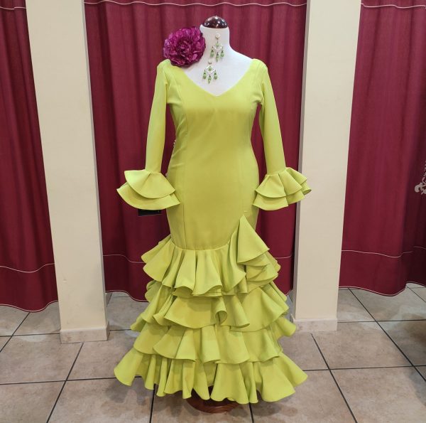 Modelo FLOR (Talla 40) Verde Lima - Imagen 3