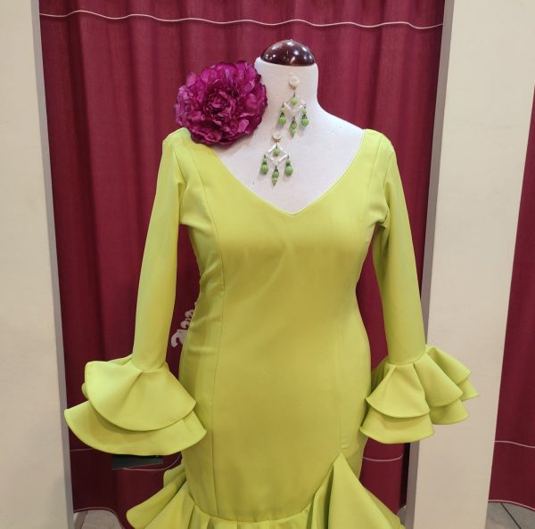 Modelo FLOR (Talla 40) Verde Lima - Imagen 4