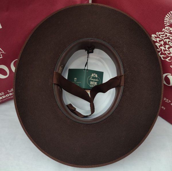 Sombrero LANA 220 Gramos Marron - Imagen 3
