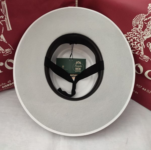 Sombrero LANA 220 Gramos Plata - Imagen 3