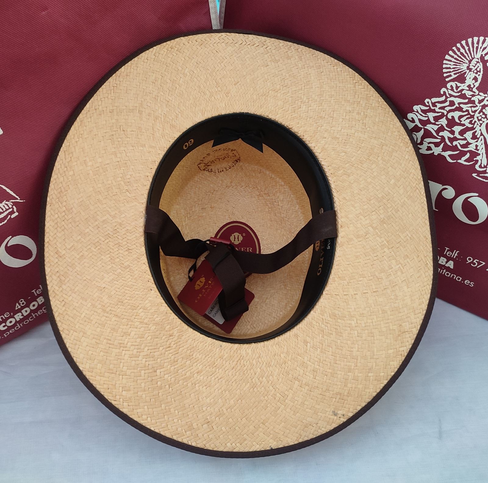 Sombrero Campero PANAMA Camel - Imagen 3