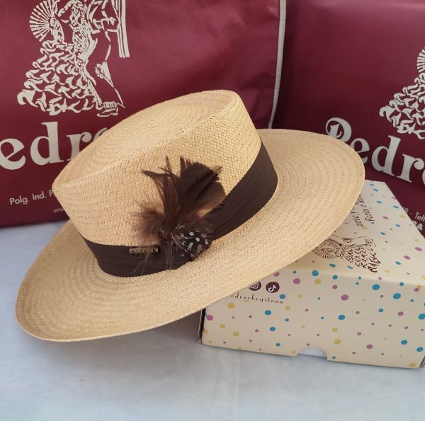 Sombrero GAMBLER (Talla 60) Palma Imperial