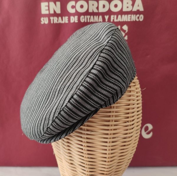 Gorra Modelo BEIRET Infantil (Tallas 44 a 50) Raya Gris