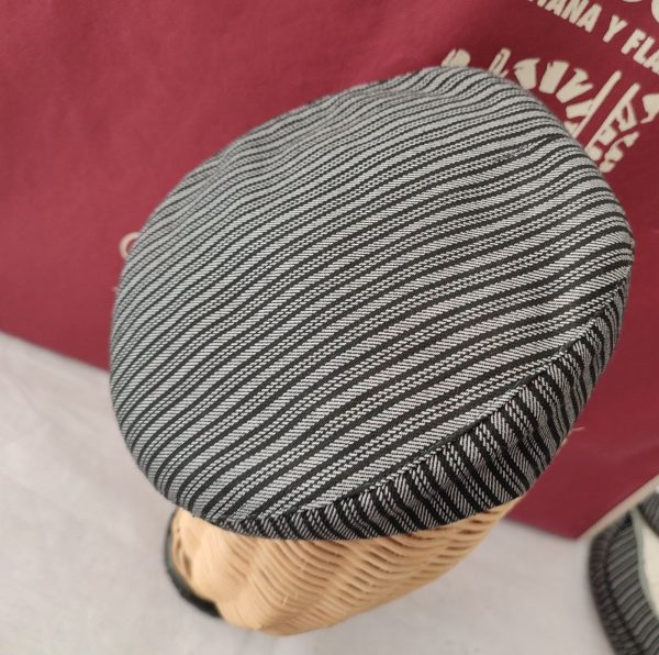 Gorra Modelo BEIRET Infantil (Tallas 44 a 50) Raya Gris - Imagen 2